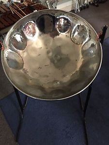 Steel Pan Steel Drum from Trinidad, includes stand and mallets