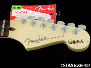 USA Fender JEFF BECK Stratocaster Strat NECK & LOCKING TUNERS LSR Rosewood SALE!