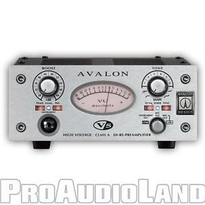 Avalon Design V5 Class-A DI RE-Mic Preamplifier, Silver NEW