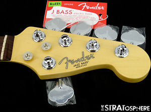 2016 Fender American Standard Jazz Bass V 5 String NECK + TUNERS USA Rosewood