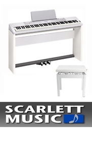 Casio Privia PX-350 White 88 Key Digital Piano w' Stand/Bench/Pedals*BRAND NEW*