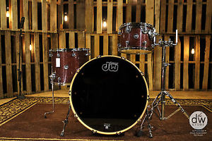 DW Drum Performance Series Merlot Glass Special Edition! 24,12,16 Drum Set