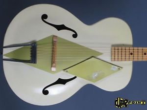 1960´s Airline Acoustic Archtop  - greenish White  -