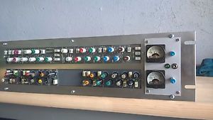 Exclusive - Hybrid Solid State Logic SSL 4000 & Neve VR Dual channel 19" rack
