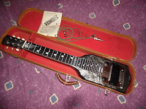 RARE 1948 National Valco Chicagoan lap steel w/orig Geib case EXC+ *Worldwide*