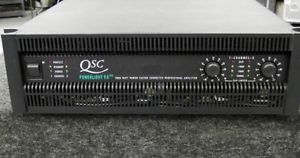 qsc PL9 light weight power amplifier