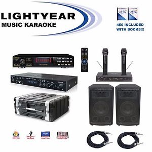 BEST HOME KARAOKE SYSTEM PROFESSIONAL KARAOKE PLAYER RECORDING CDG LOUD SPEAKERS
