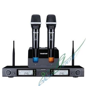 Takstar DG-K80 2.4G Wireless Microphone Mic For KTV Stage Home Entertainment【UK】