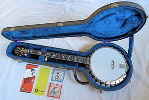 Dan Bump's Own Great Lakes Banjo Bill Keith Tuner Bluegrass Elite Birdseye Maple
