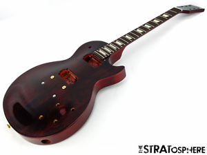 2016 Gibson USA Les Paul Studio T BODY & NECK Project American Wine Red/Gold