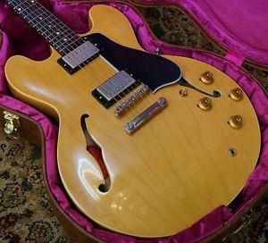 Free Shipping New Gibson Memphis 1958 ES-335TD 2016 VOS Natural