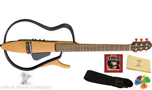 Yamaha SLG110S Silent Acoustic Electric Guitar Natural Finish
