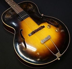 Free Shipping Used Gibson ES-125 Vintage 1955 Sunburst  Electric Guitar
