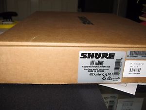 Shure MXWANI8 Microflex Wireless 8-Channel Audio Network Interface SEALED