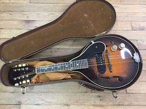 Vintage 1950's Gibson EM-150 Electric Mandolin with original hardshell case