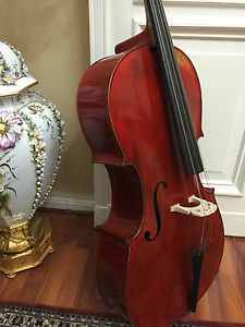 schönes rotbraunes 4/4 Cello handgefertigt ! europäisches Violoncello handmade