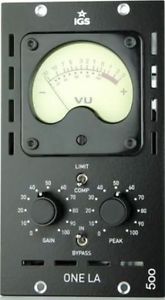 IGS Audio Black ONE LA 500 Tube Opto Compressor (API 500 Series) NEW + 2 Panels!
