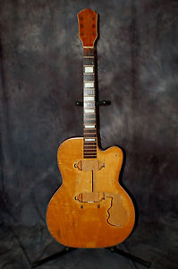 Vintage RARE 1953 Kay Model K-161 Thin Twin Jimmy Reed Guitar Luthier Project