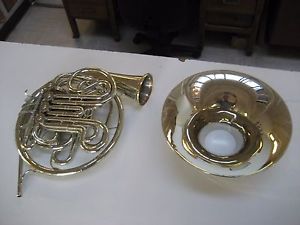 SUPERB VINTAGE Paxman Model 20LND  SOLID NICKEL , LARGE bell, tight valves.