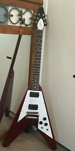 Gibson-Faded Cherry Flying V