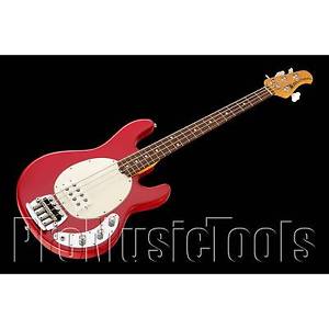 Music Man USA Classic Stingray 4 CLR - Classic Red RW flame * NEW * bass