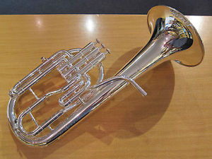 Willson 2400TA E-flat tenor horn (silver plate)