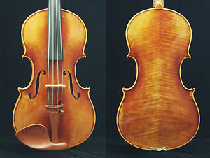 Maestro Stradivarius 15.5' Viola copy  #5898. Powerful tone