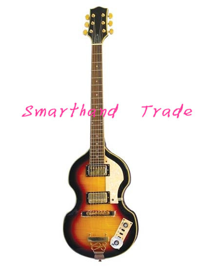 2015 hot sale factory made violin style electric guitar