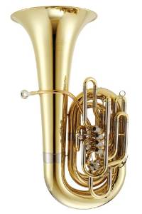 Jupiter 584 5-Valve Concert Model CC Tuba - Lacquer