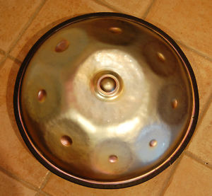 Handpan prototype D minor - 8 notes - anticorrosion + vidéo démo