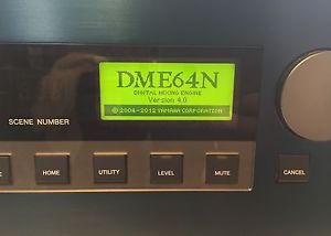 Yamaha DME64N Ver 4.0  Digital Mixing Engine. STUNNING Includes ICM1 remote.