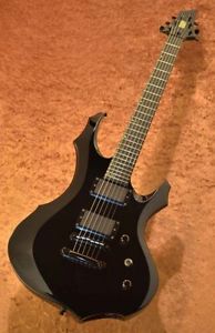 ESP Forest GT Black w/soft case Free shipping Guitar Bass from Japan #E693