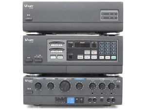 Junk U-kara UK-CH01 UK-CO01 UK-AM01 Karaoke Amplifier Set F1773399