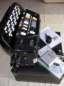 Knopfakkordeon, Bajan Scandalli-Farfisa MIDI B-Griff