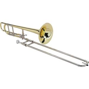 Allora AATB-202F Series Intermediate Trombone + Hamilton SystemX Series Stand,