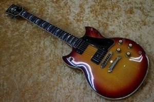 YAMAHA SG-2000 Brown w/hard case Free shipping Guitar Bass from Japan #E718