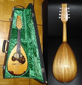 Wunderschöne Meister-Mandoline  M - 100  SUZUKI - Rillenboden TOP