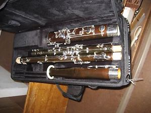 SUPERB SCHREIBER S-58 BASSOON, 2 ORIGINAL BOCALS,100% ALL NEW PADS, WATER TUBES,