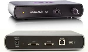 AVID HD NATIVE Thunderbolt With PRO TOOLS HD12, no ilok