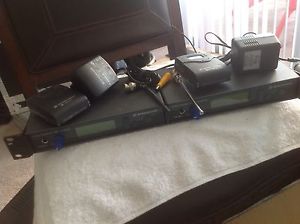 Two Complete Sennheiser 300 IEM G2  Systems! Good Condition! B Band (626-664mhz)