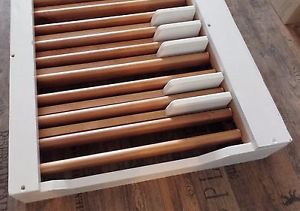 Gebr. Midi - Vollpedal für Sakralorgeln /Hauptwerk Orgel  teils weiß gestrichen.