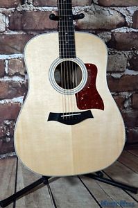 2016 Taylor 210e DLX Deluxe Acoustic Electric Guitar 6222 w/OHSC