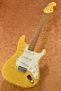 Fender USA Stratocaster Hard Tail Natural Free shipping Guitar from Jpn #E724