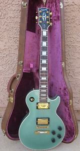 2012 Gibson Les Paul Custom Mahogany TV Inverness Green 1 of 25