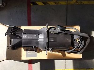 Lot of 4) ETC Source Four 750 26-degree, 4) 50-degree Lens tubes, 10) 575W Lamps