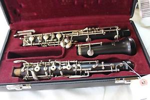 Yamaha YOB-411 Intermediate Wood Oboe VERY NICE LEFT F QuinnTheEskimo