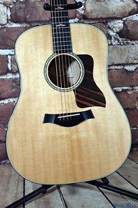 2015 Taylor 610e Dreadnought Acoustic Electric Guitar Natural w/OHSC