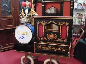 Charly Paper Roll Organ by Franz Ohrlein Germany circus carnival music box
