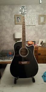 Used takamine ef341sc acoustic electro guitar