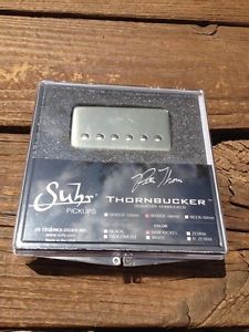 NEW SUHR Thornbucker PAF Bridge Lead Humbucker Pickup Raw Nickel 50mm